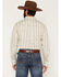 Image #4 - Cody James Men's Hickory Floral Stripe Print Long Sleeve Button-Down Stretch Western Shirt, Tan, hi-res