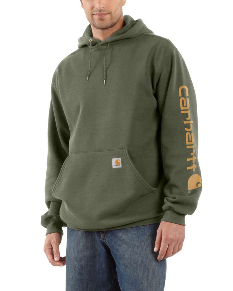 carhartt safety green sweatshirt