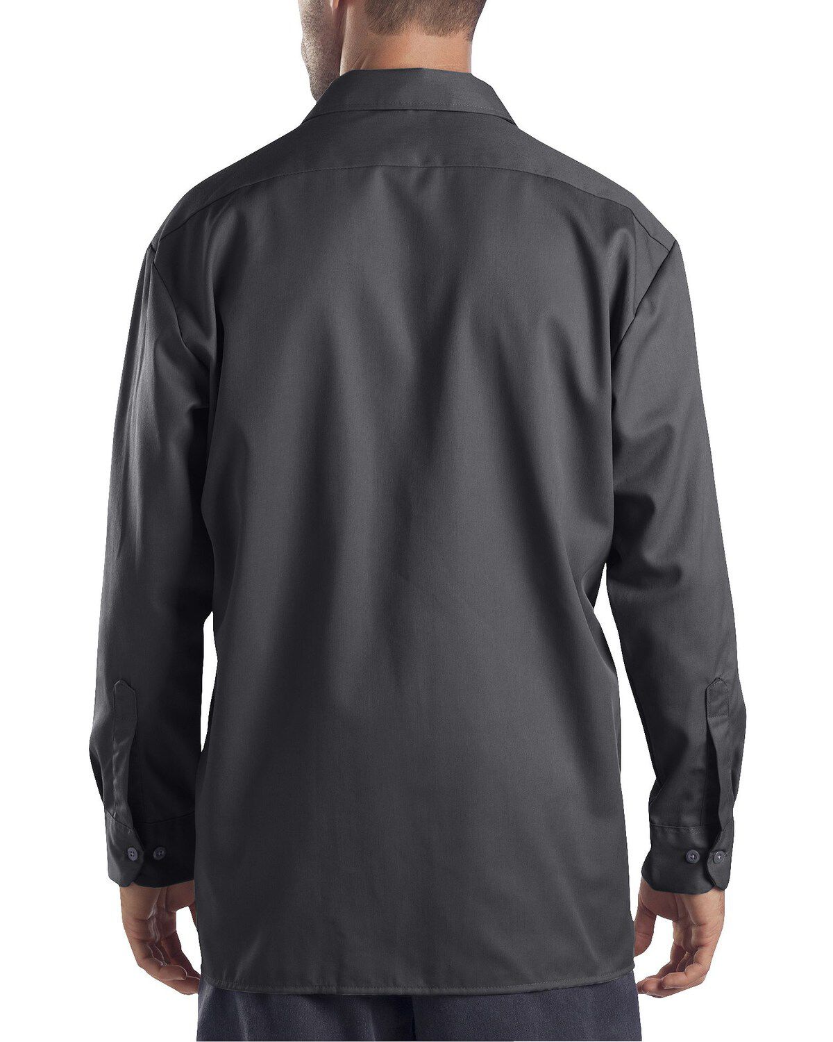 Dickies Mens Big-Tall Short-Sleeve Work Shirt,Charcoal XLT 