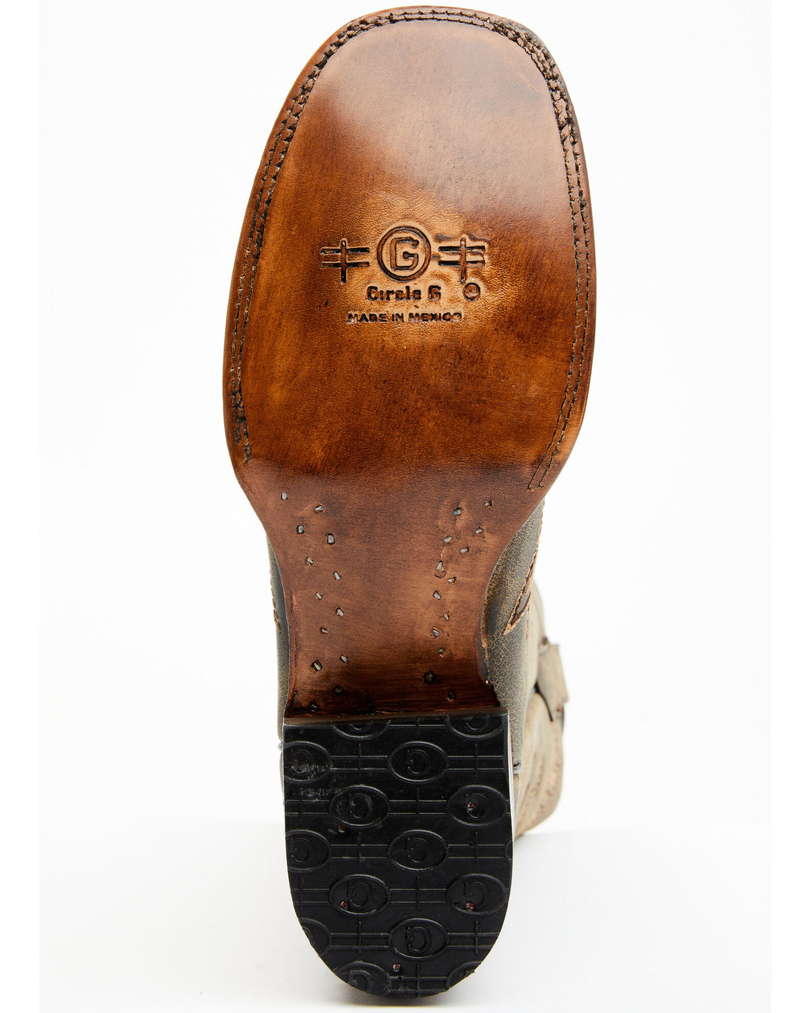 Image #7 - Circle G Women's Arrowhead Western Boots - Broad Square Toe, , hi-res
