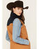 Image #5 - Cinch Women's Concealed Carry Canvas Vest, Tan, hi-res