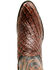 Image #6 - Cody James Men's Exotic Pirarucu Western Boots - Round Toe, Dark Brown, hi-res