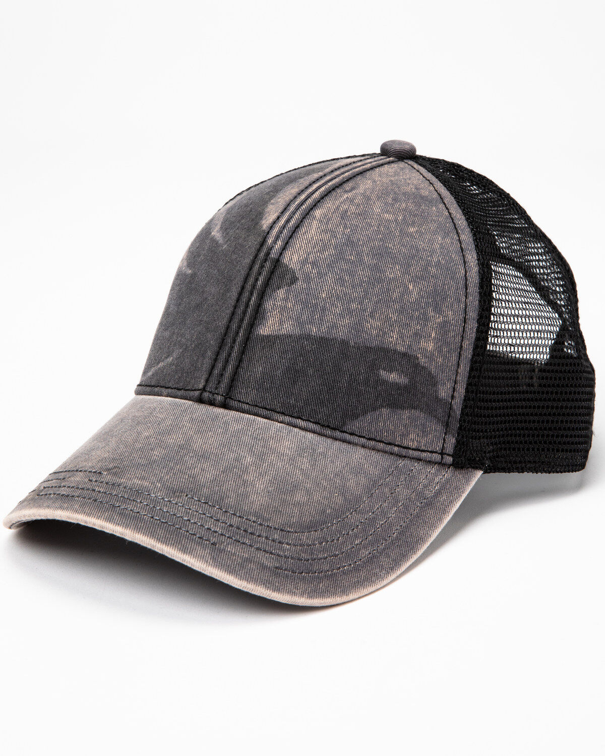 Image #1 - Cody James Men's Eagle Screen Print Ball Cap, Grey, hi-res