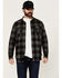 Image #1 - Brothers and Sons Men's Kent Plaid Print Long Sleeve Button-Down Shirt, Black, hi-res