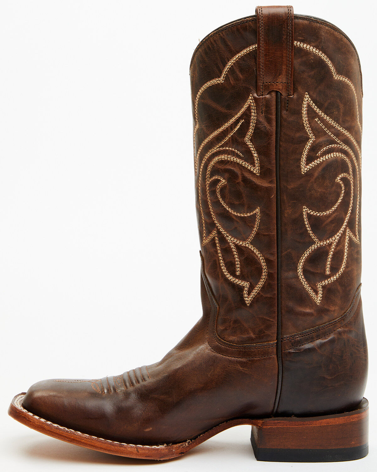 Image #3 - Shyanne Women's Mojave Western Boots - Broad Square Toe, Cognac, hi-res