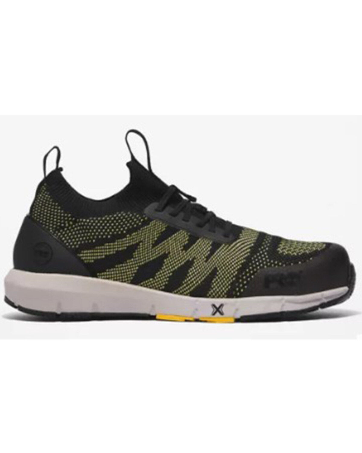 Image #2 - Timberland PRO Men's Radius Knit Lace-Up Work Shoe - Composite Toe, Black, hi-res