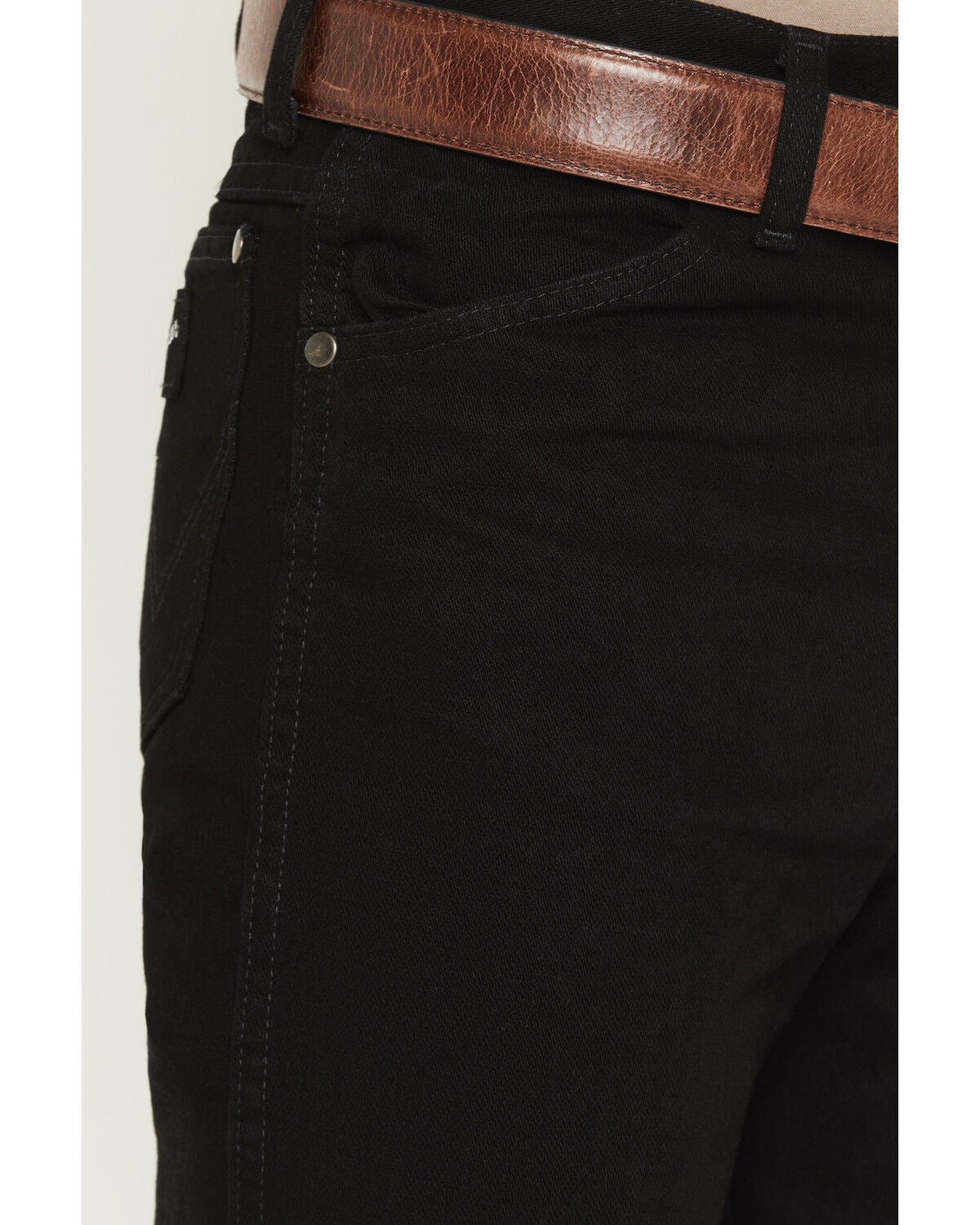 Image #2 - Wrangler Men's Silver Edition Slim Fit Jeans, Black Denim, hi-res
