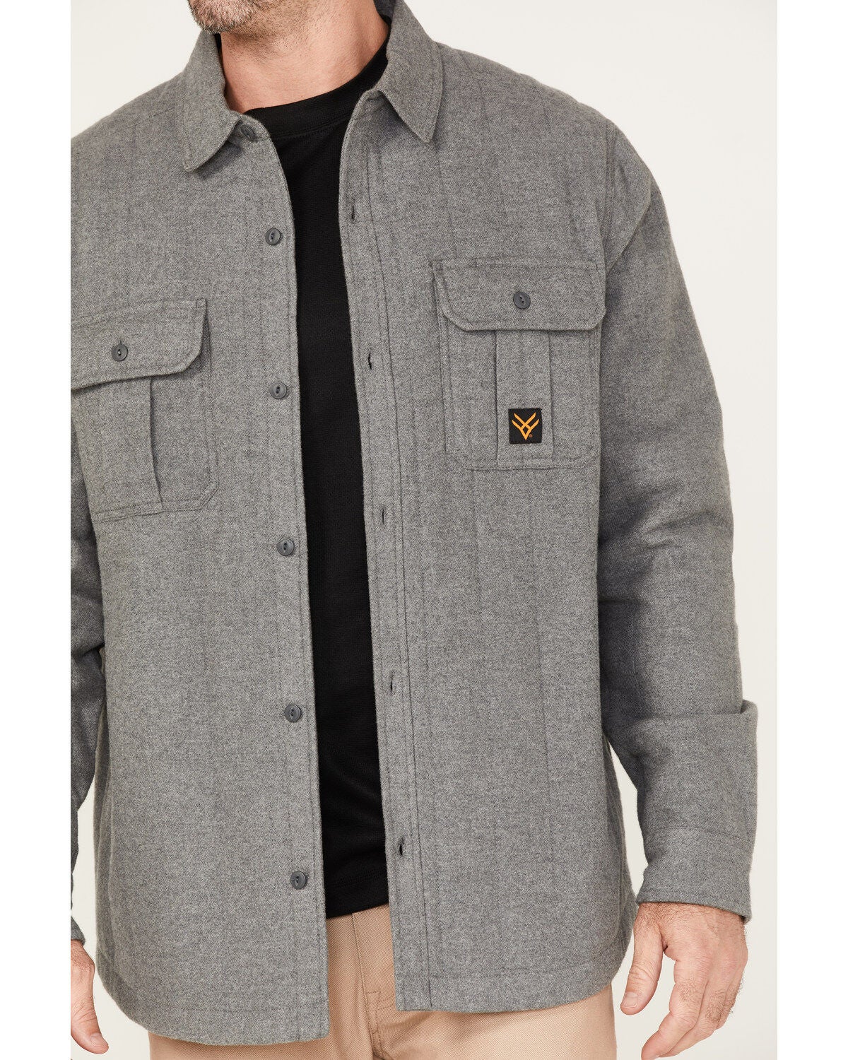 Hawx Men's Channel Quilted Flannel 