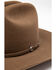 Image #6 - Rodeo King Men's 5X Fur Felt Top Hand Belly Western Hat , , hi-res