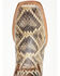 Image #6 - Tanner Mark Men's Rattlesnake Print Western Boots - Broad Square Toe, Natural, hi-res