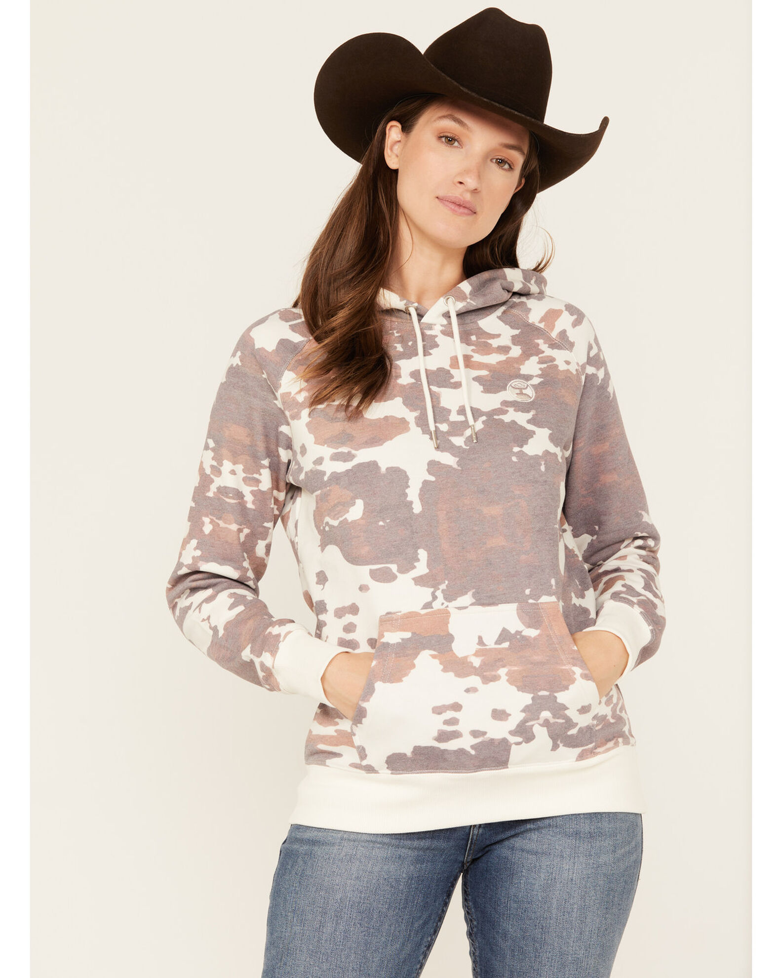 Cow camo hoodie store