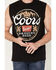 Image #3 - Coors Men's Logo Graphic Muscle T-Shirt, Black, hi-res