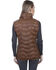 Image #2 - Leatherwear by Scully Women's Quilted Leather Vest, Cognac, hi-res