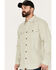 Image #2 - Dakota Grizzly Men's Major Long Sleeve Button-Down Flannel Shirt, Natural, hi-res