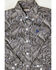 Image #3 - Cinch Toddler Boys' Paisley Print Long Sleeve Button-Down Western Shirt, Grey, hi-res