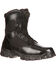 Image #1 - Rocky Men's Alpha Force Waterproof Insulated Duty Boots, Black, hi-res