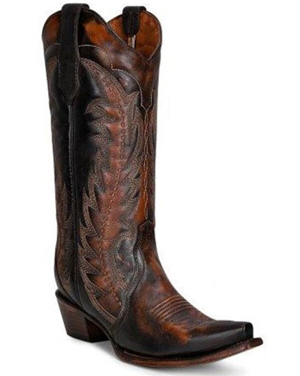Corral Women's Triad Western Boots - Snip Toe, Brown