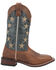 Laredo Women's Early Star Western Performance Boots - Broad Square Toe, Tan, hi-res