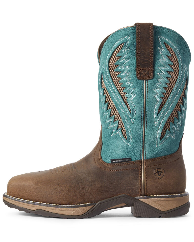 anthem round toe composite toe work boot