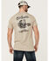 Image #4 - Moonshine Spirit Men's El Gallo Mariachi Short Sleeve Graphic T-Shirt, Tan, hi-res