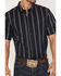 Image #3 - Cody James Men's Colorado Ridge Striped Short Sleeve Button-Down Stretch Western Shirt, Dark Blue, hi-res