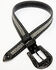 Wonderwest Women's Rhinestone Belt , Black, hi-res