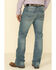 Image #1 - Moonshine Spirit Men's Pardner Medium Wash Stretch Slim Boot Jeans , , hi-res