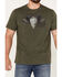Image #3 - Brothers and Sons Men's Longhorn Skull Logo Graphic T-Shirt, , hi-res