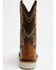 Image #5 - Cody James Men's 11" Pull-On Work Boots - Steel Toe, Brown, hi-res