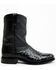 Image #2 - Cody James Black 1978® Men's Carmen Exotic Full-Quill Ostrich Roper Boots - Round Toe, Black, hi-res