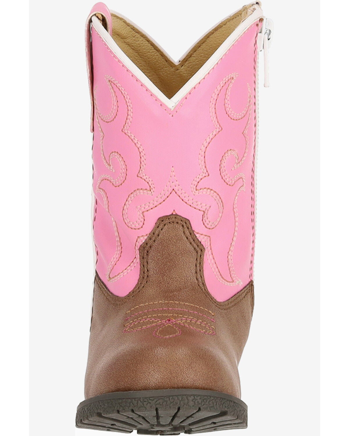 Image #3 - Smoky Mountain Toddler Girls' Hopalong Western Boots - Round Toe, Pink, hi-res