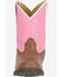 Image #3 - Smoky Mountain Toddler Girls' Hopalong Western Boots - Round Toe, Pink, hi-res