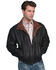 Scully Double Collar Leather Jacket, Black, hi-res