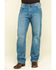 Image #2 - Wrangler 20X Men's Blue Mountain Active Flex Relaxed Fit Jeans - Long , , hi-res