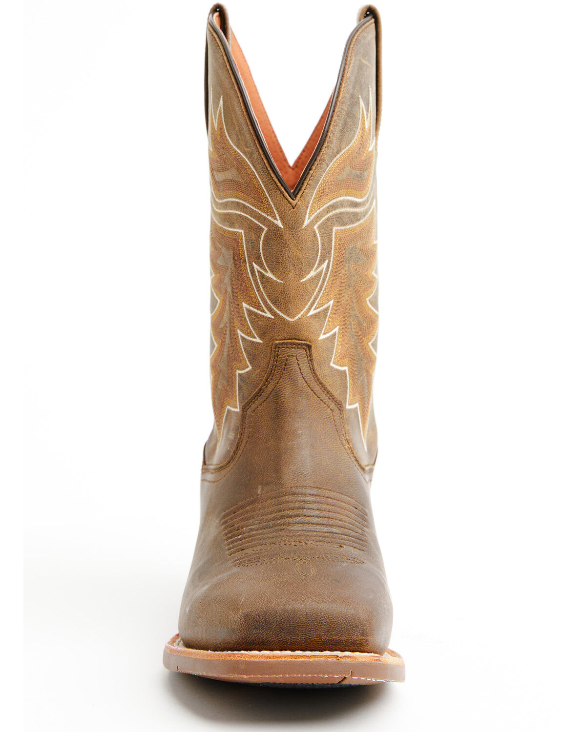 Image #4 - Dan Post Men's Morris Western Boots - Broad Square Toe, Tan, hi-res