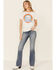 Wrangler Modern Women's Desert Dreaming Rainbow Graphic Short Sleeve Tee , , hi-res