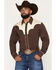 Image #1 - Cody James Black 1978&reg; Men's Winnet Solid Piped Long Sleeve Snap Western Shirt, Brown, hi-res