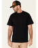 Hawx Men's Solid Forge Short Sleeve Work Pocket T-Shirt - Tall, Black, hi-res