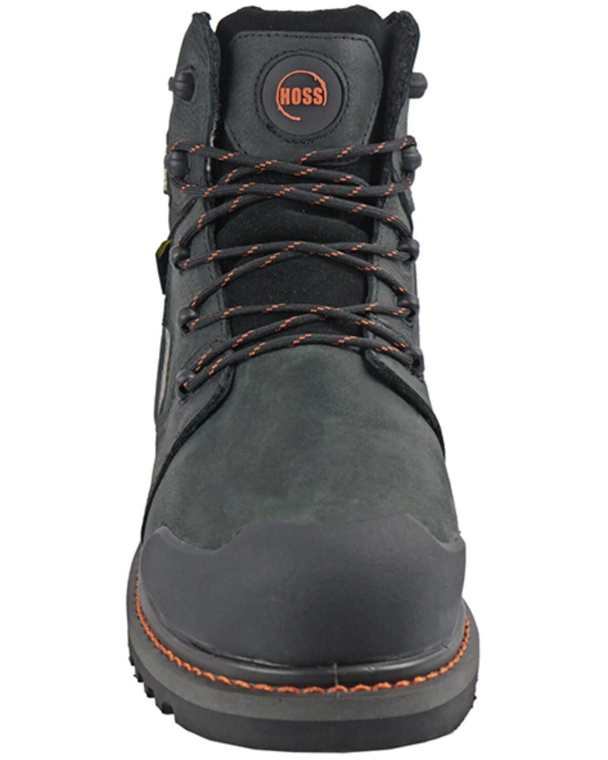 Hoss Men's Traverse 6-Inch Waterproof Work Boot – Composite Toe, Slip-Resistant