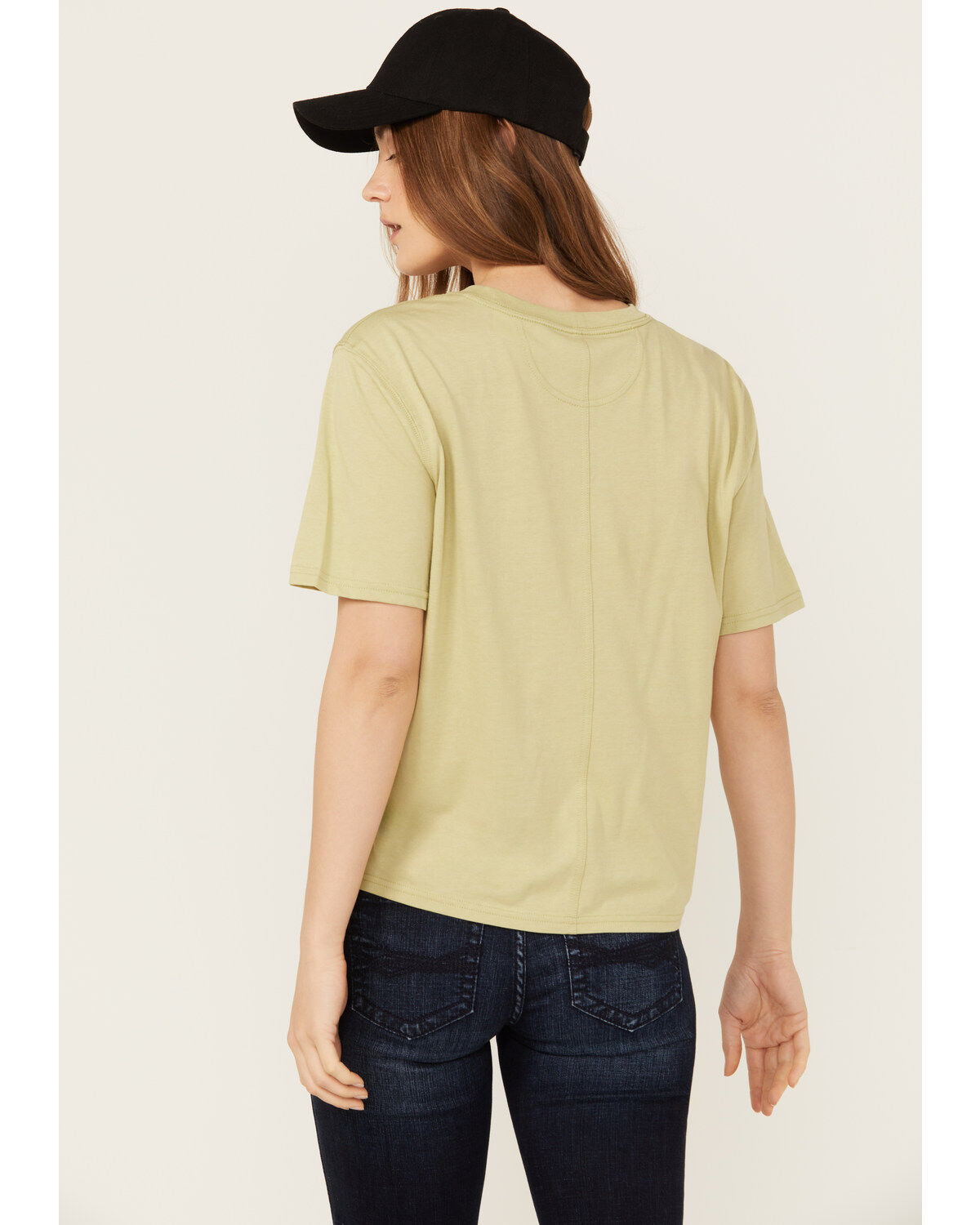 Image #4 - Carhartt Women's Loose Fit Lightweight Short Sleeve Crewneck T-Shirt, Sand, hi-res