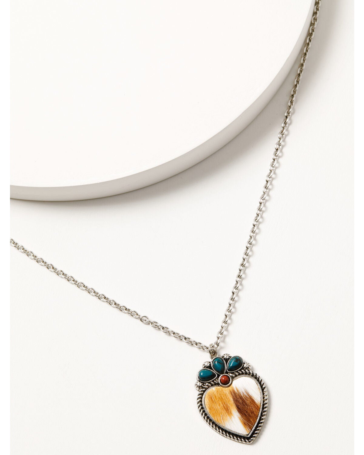 Image #3 - Shyanne Women's American Heritage Layered Necklace, Silver, hi-res