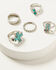 Image #1 - Shyanne Women's Ring Set - 5 Piece, Silver, hi-res
