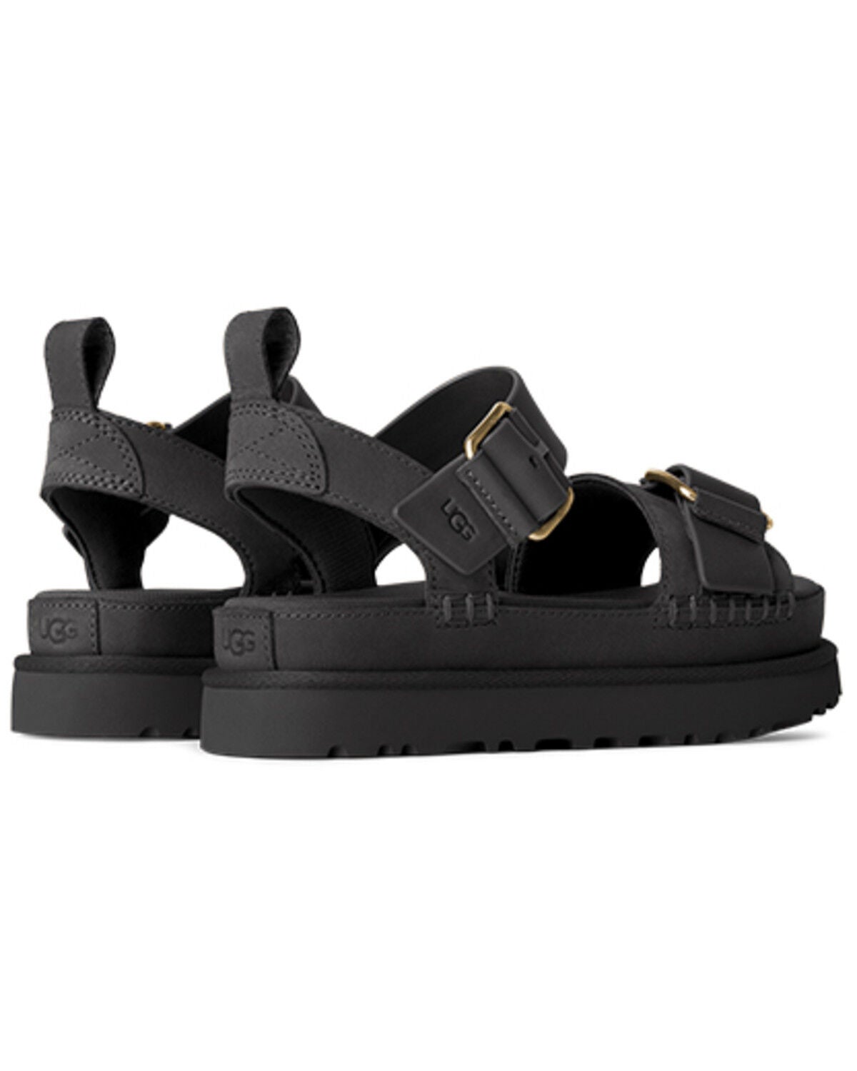 Image #3 - UGG Women's Goldenstar Villa Sandals, Black, hi-res