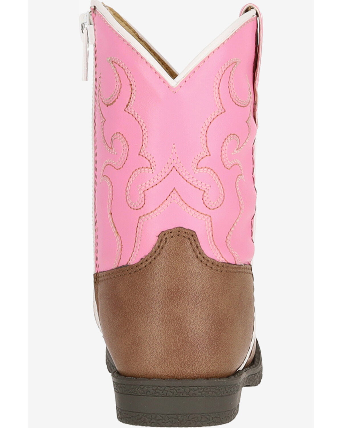 Image #4 - Smoky Mountain Toddler Girls' Hopalong Western Boots - Round Toe, Pink, hi-res