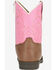 Image #4 - Smoky Mountain Toddler Girls' Hopalong Western Boots - Round Toe, Pink, hi-res
