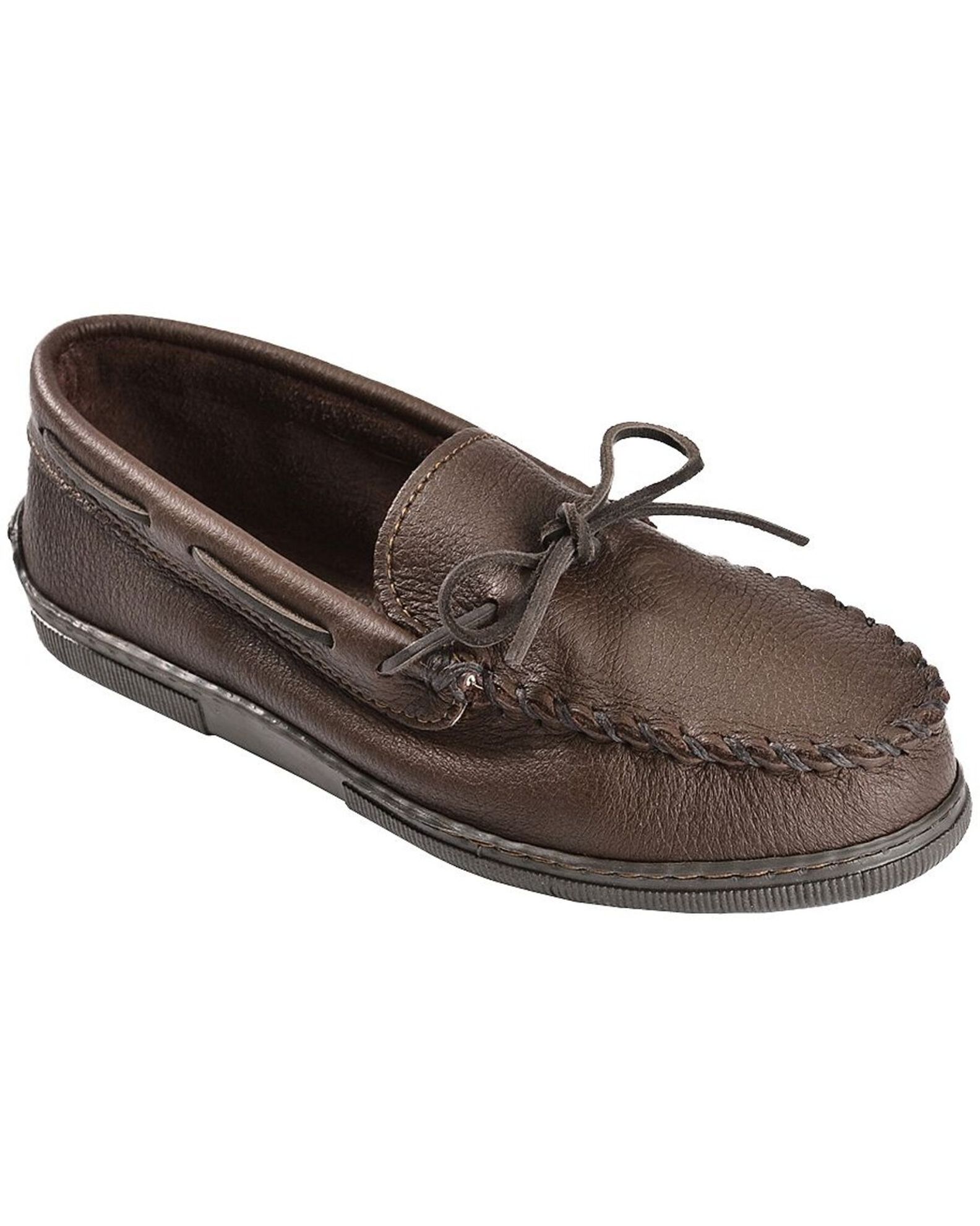 Minnetonka men's clearance moosehide classic moccasin