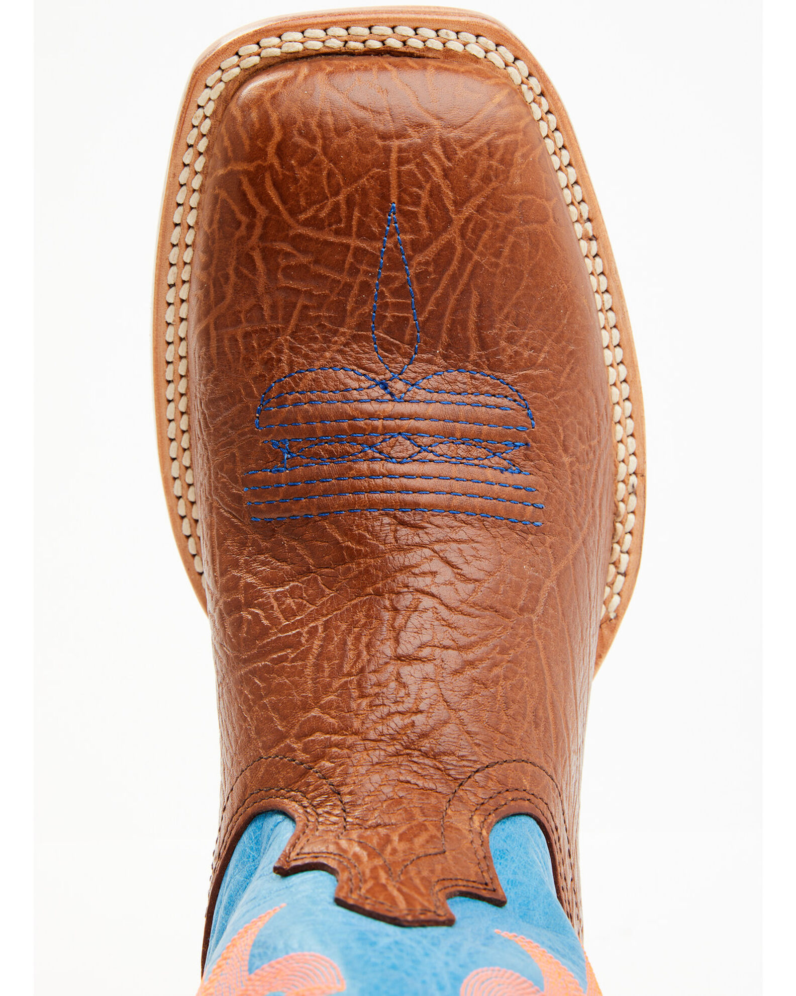 Image #12 - HOOey by Twisted X Men's Square Toe Western Boots, Cognac, hi-res