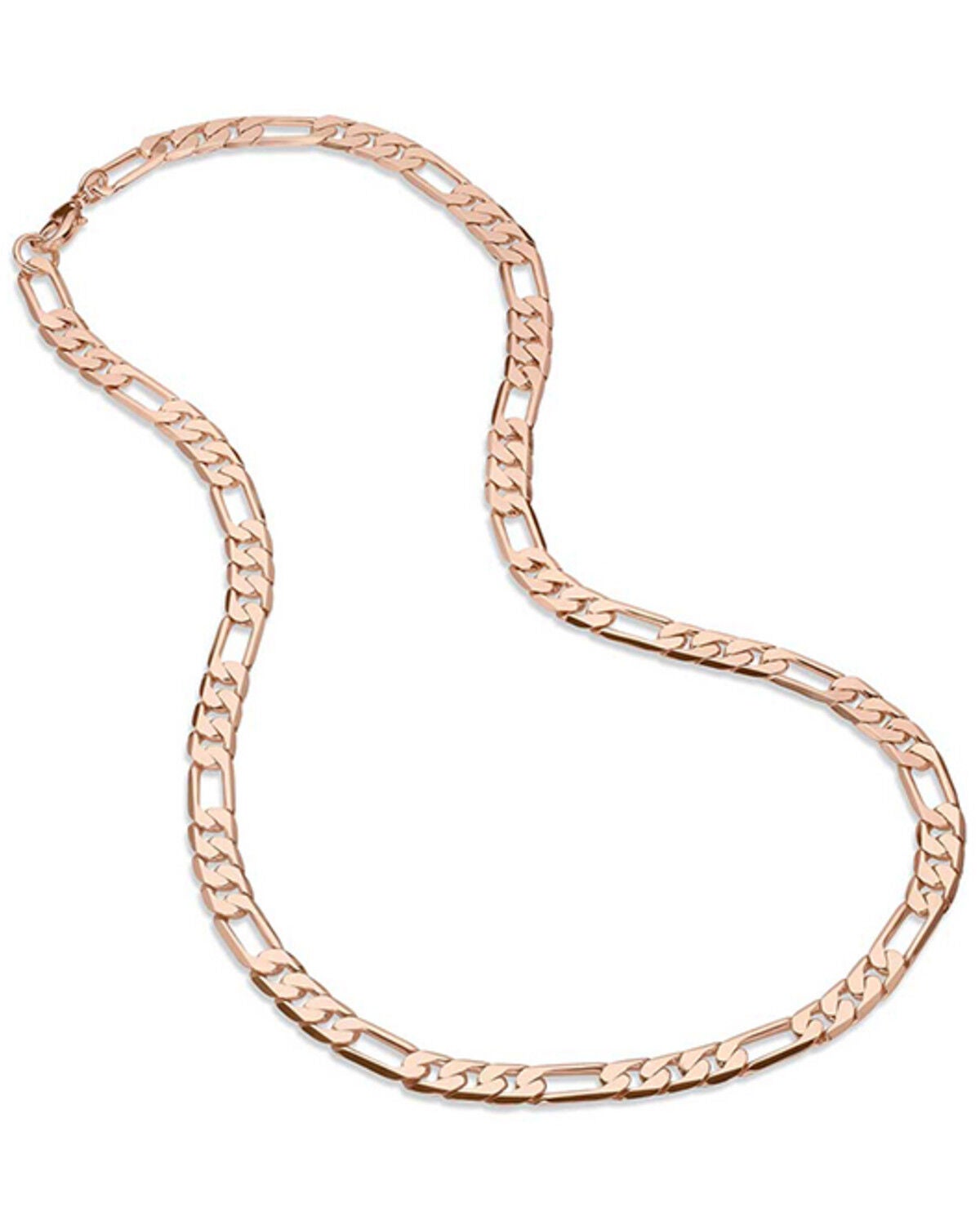Montana Silversmiths Men's Flat Chain Necklace, Silver, hi-res