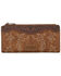 Image #1 - Wrangler Women's Jessie Tooled Bi-Fold Wallet, Brown, hi-res