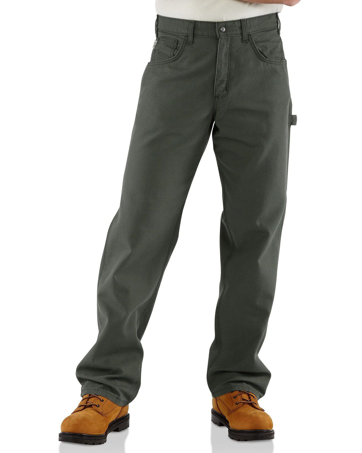 Image #3 - Carhartt Men's FR Canvas Work Pants, , hi-res